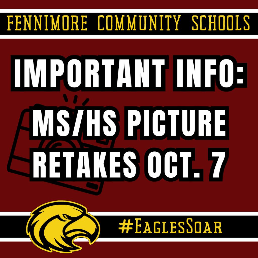 MS/HS Picture Retakes - 10/7
