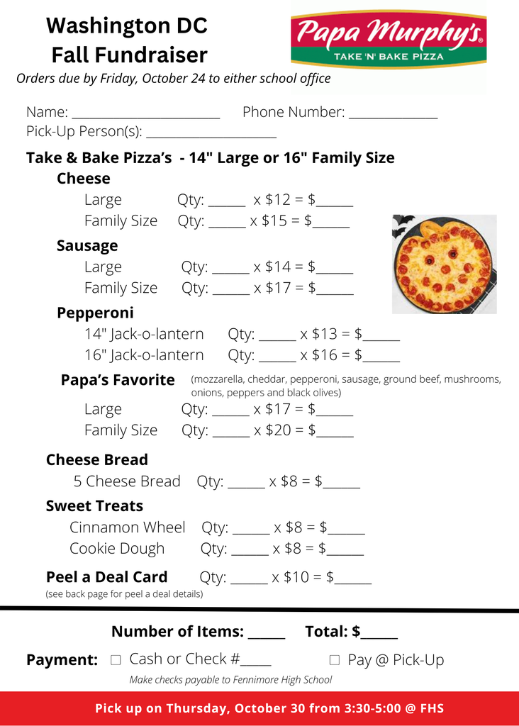 Page 1 of Murph Order