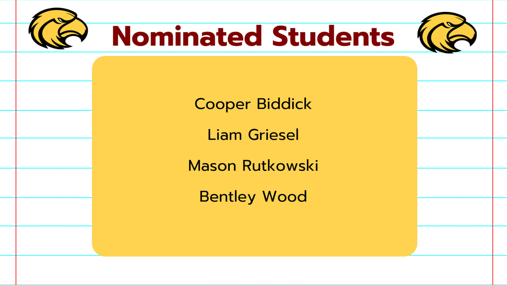 Nominated Students