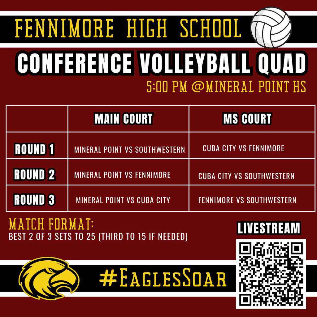 volleyball schedule