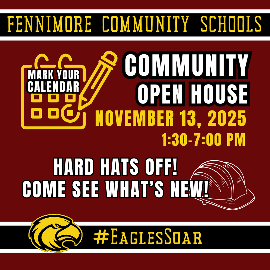 mark your calendar for open house