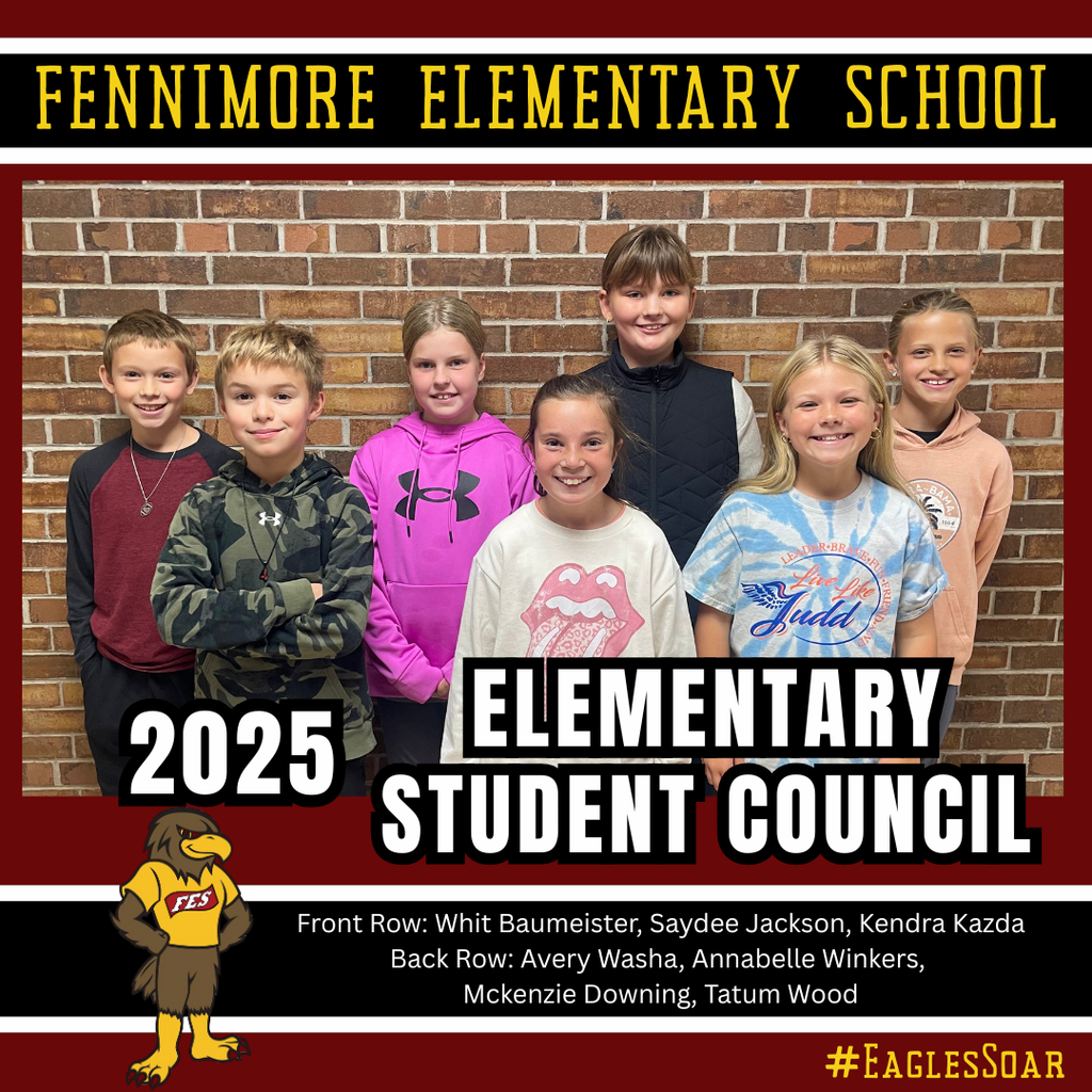 FES student council group picture 2025
