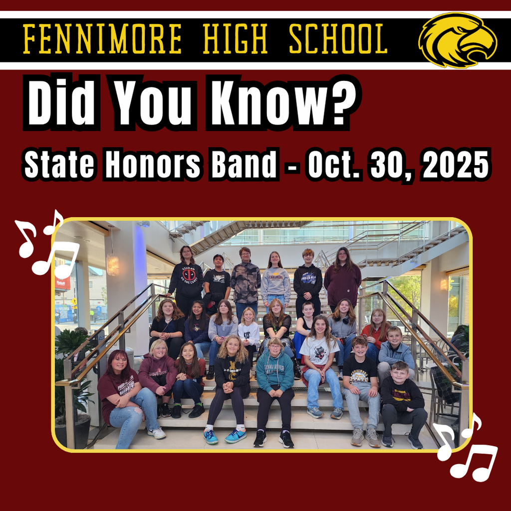 Band members support Josiah at State Honors Band