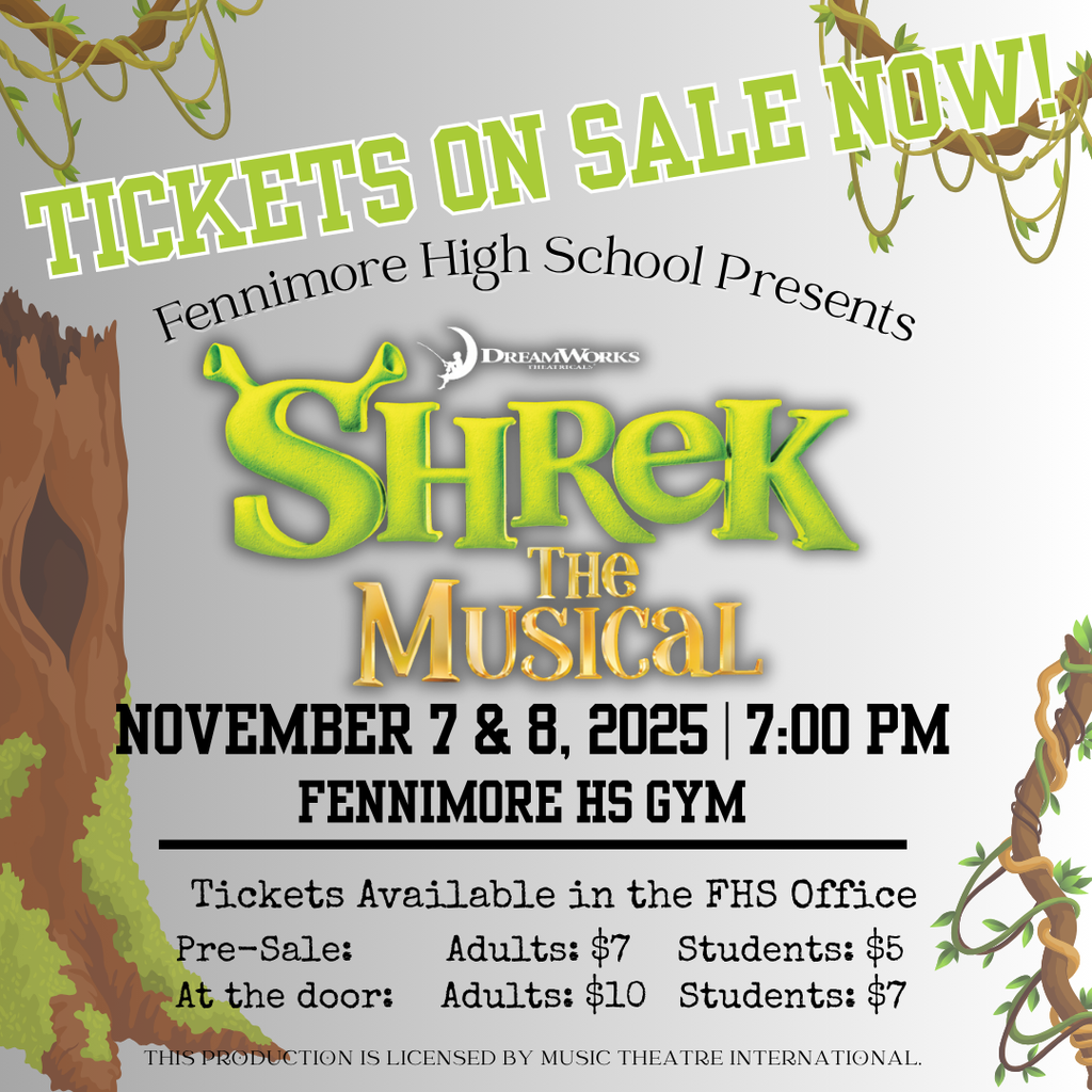 Get your tickets for SHREK THE MUSICAL