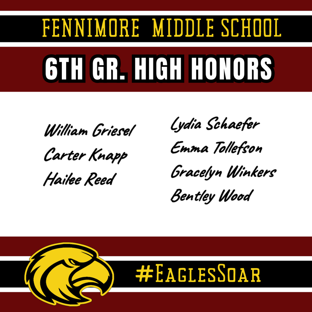 6th gr high honors