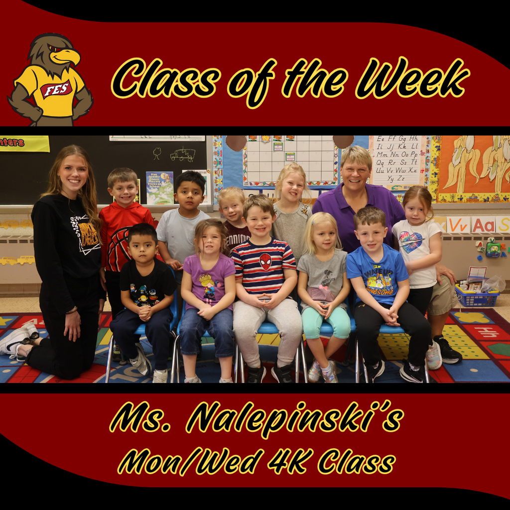 Class of the week - Mon/Wed Ms Nalepinski's 4K Class