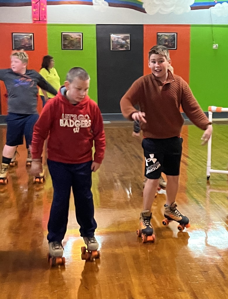 student skate at the roller rink