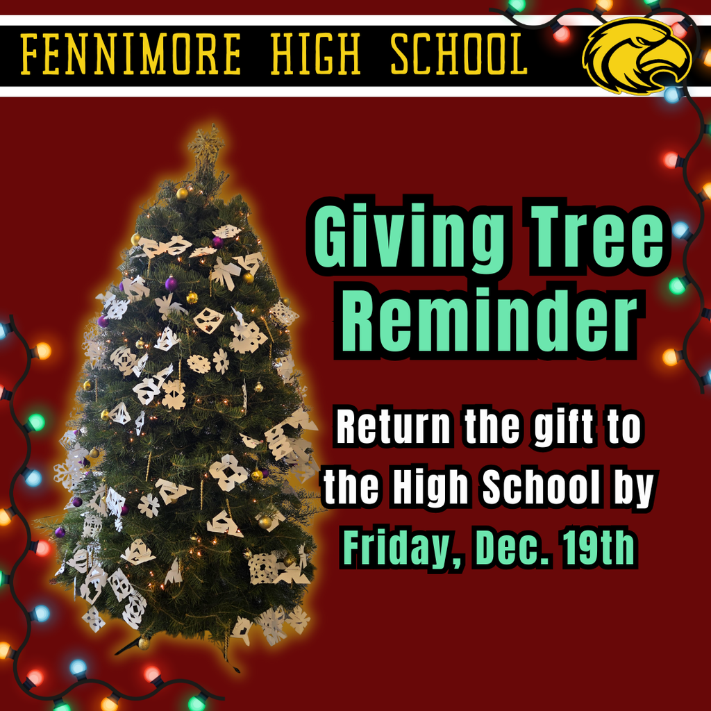 Reminder - Giving Tree