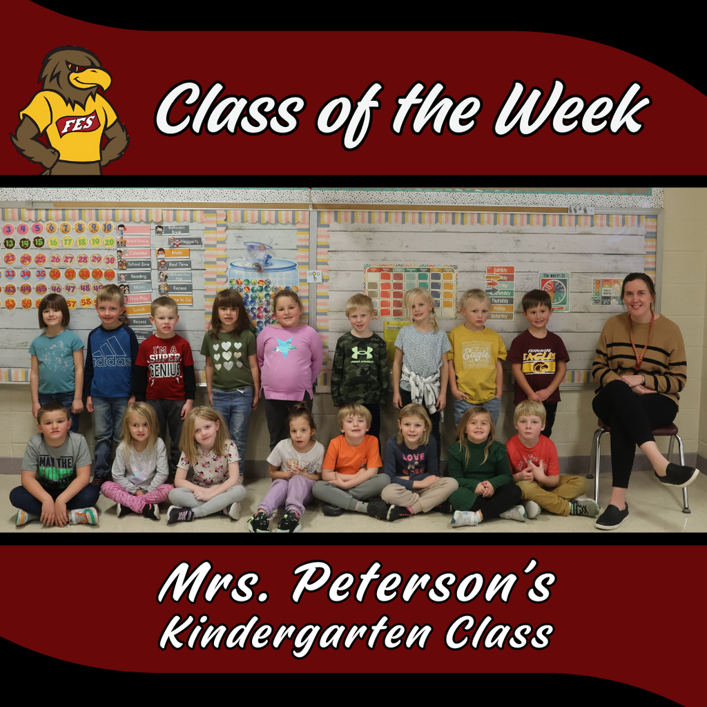 Class of the week - Mrs. Peterson's  5K friends