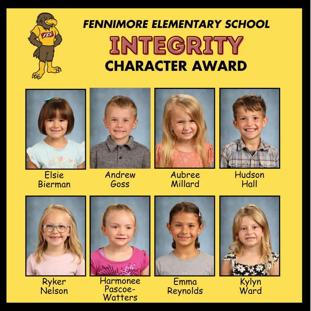 collage of students nominated for the integrity award