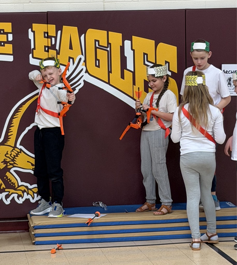 students do archery
