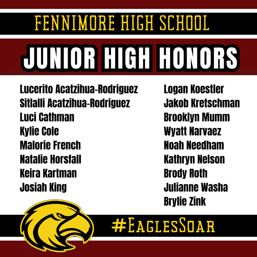 junior high honors