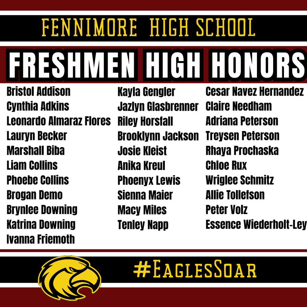 freshmen high honors