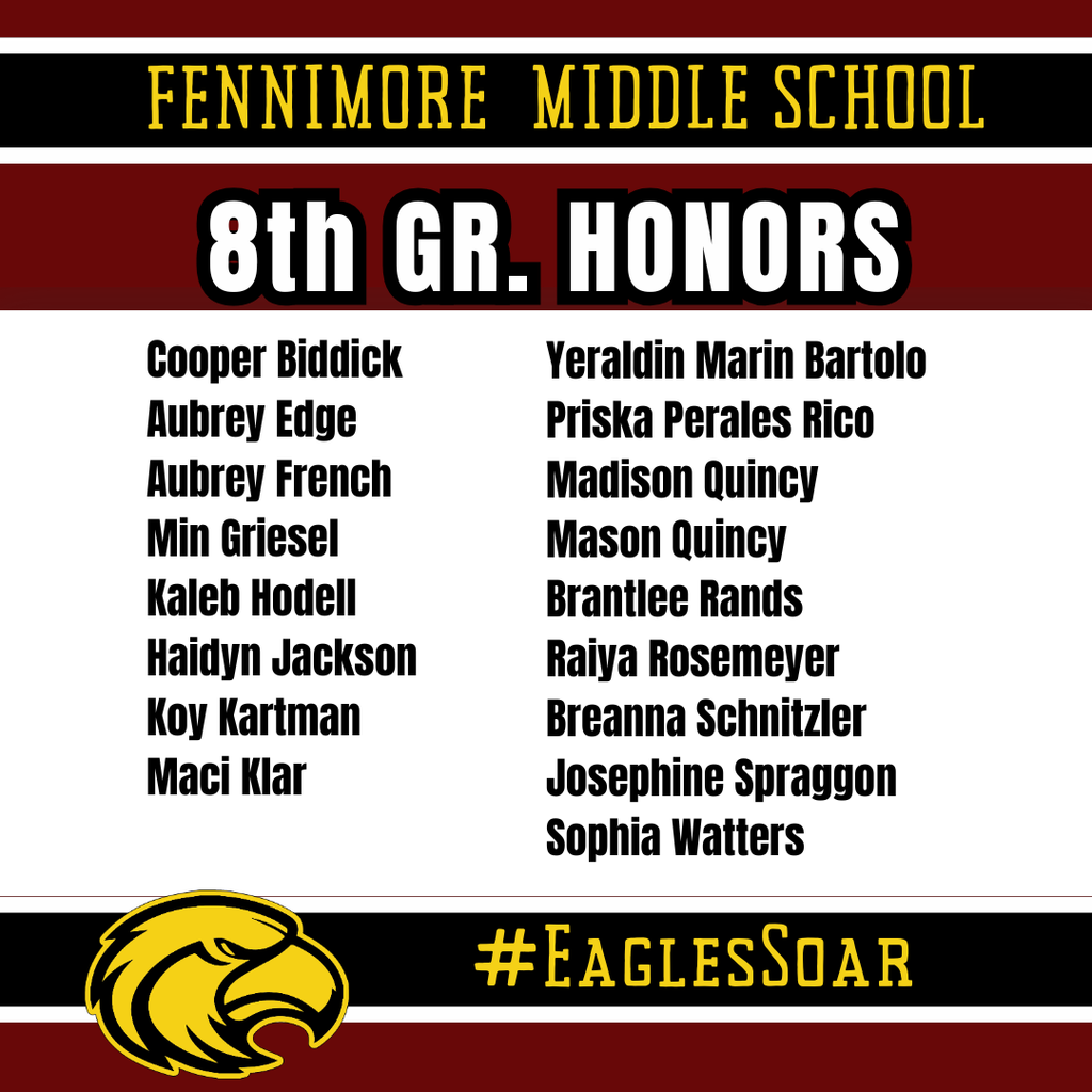 8th grade honors
