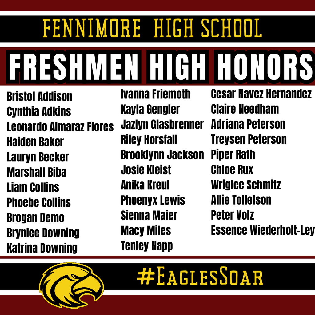 freshmen high honors