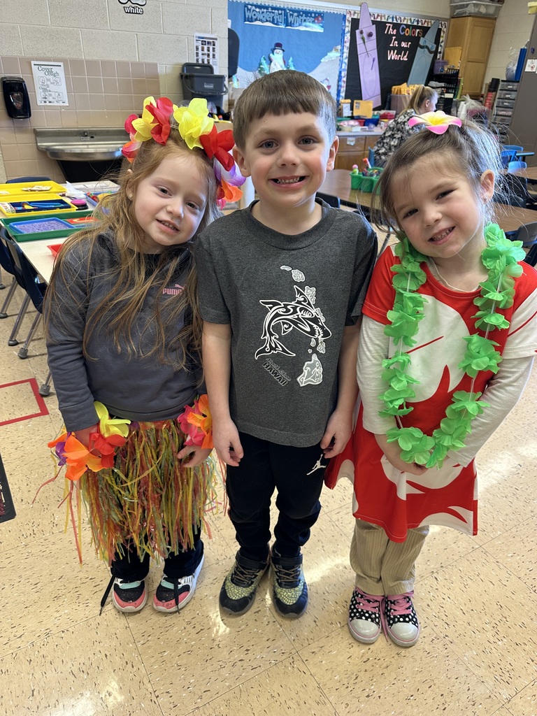 students dressed up for kindness week