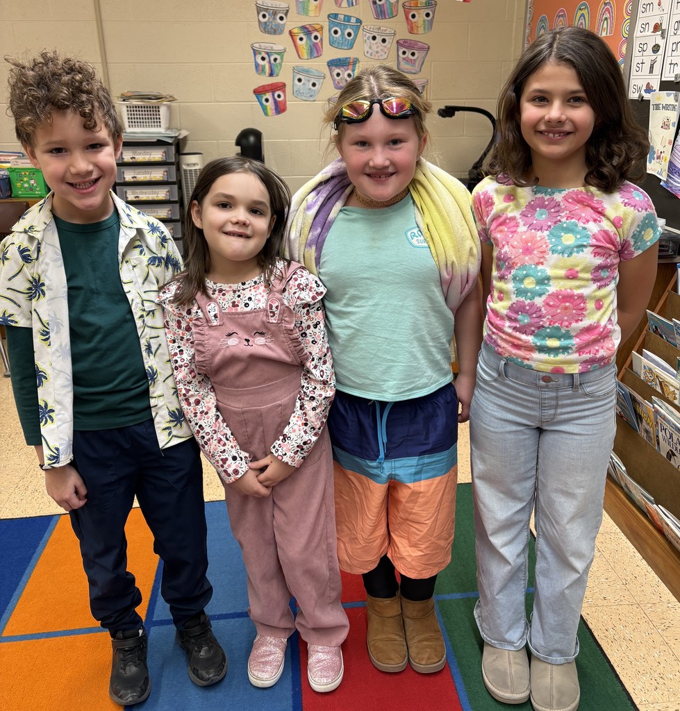 students dressed up for kindness week