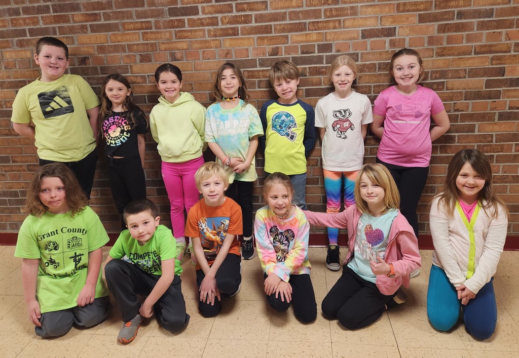 students dressed up for kindness week