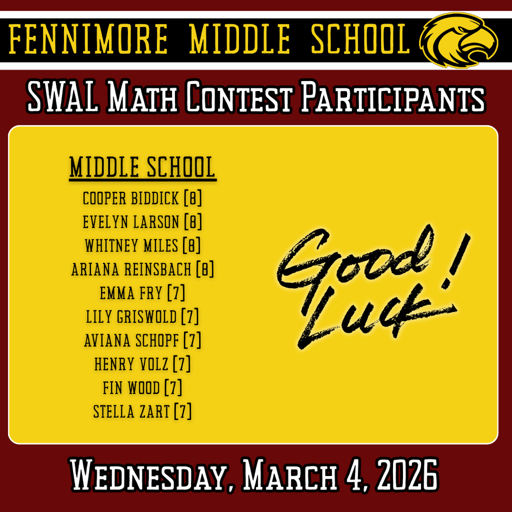 MS Math Contest Participants