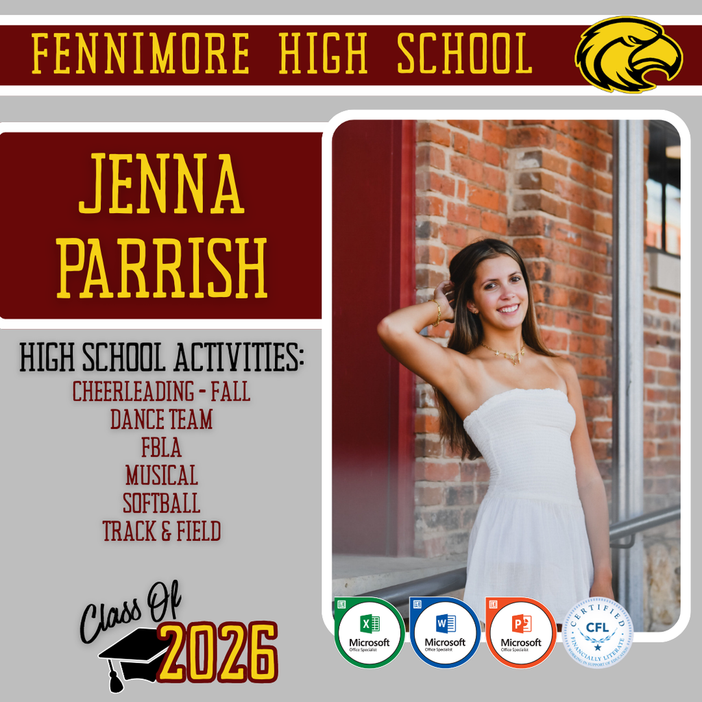 Parrish, Jenna M