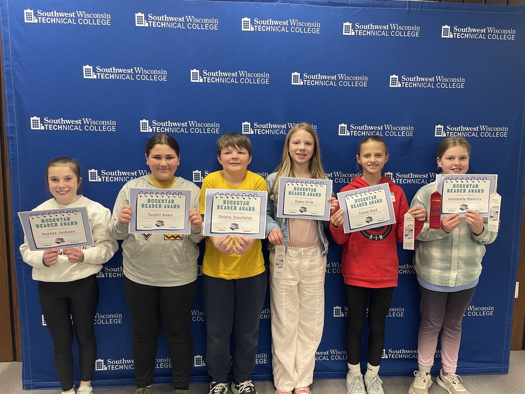 students hold their certificates and ribbons from the Lit Wars contest