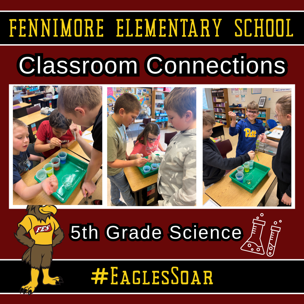 5th grade students complete a science lab in 5th grade science