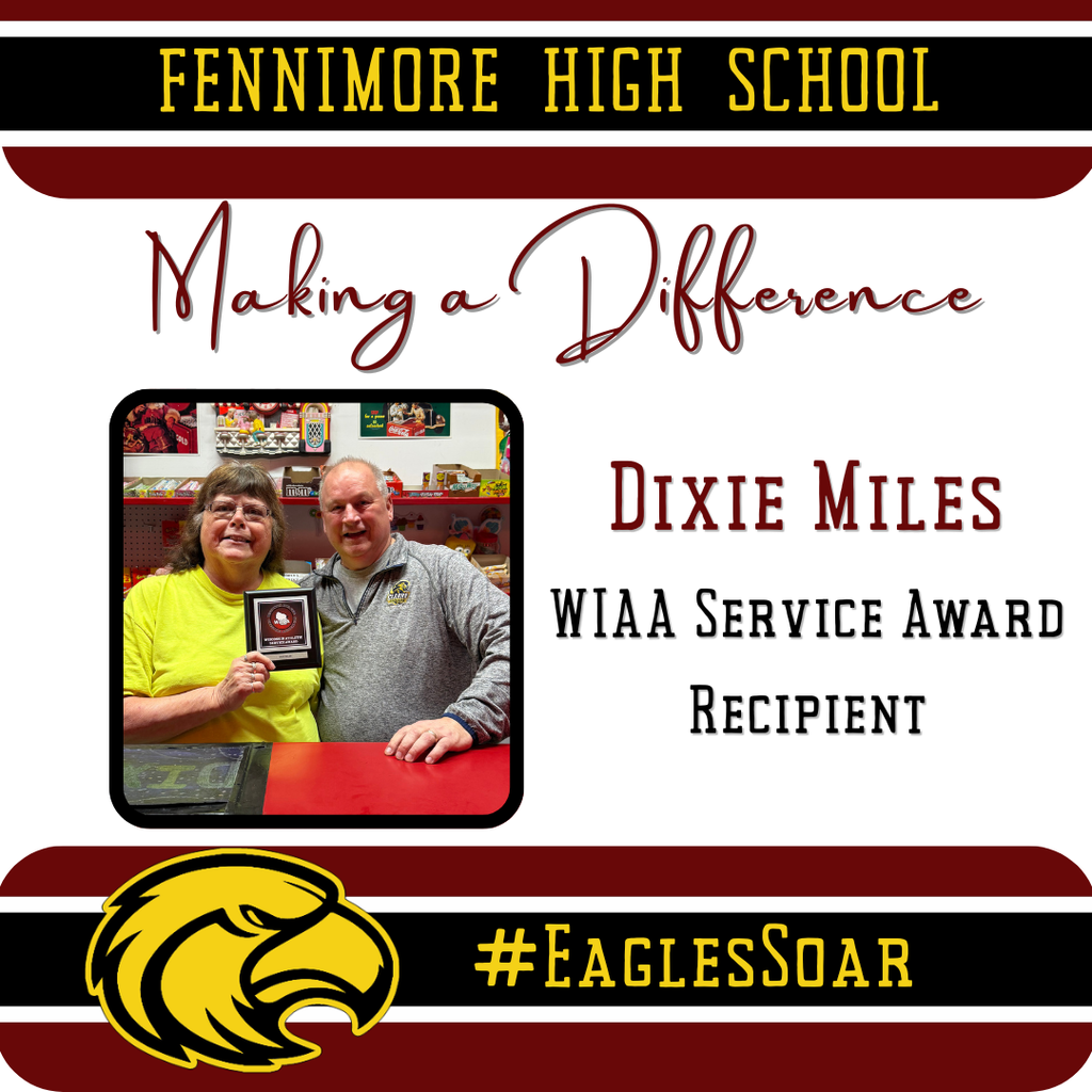 WIAA Service Award Recipient