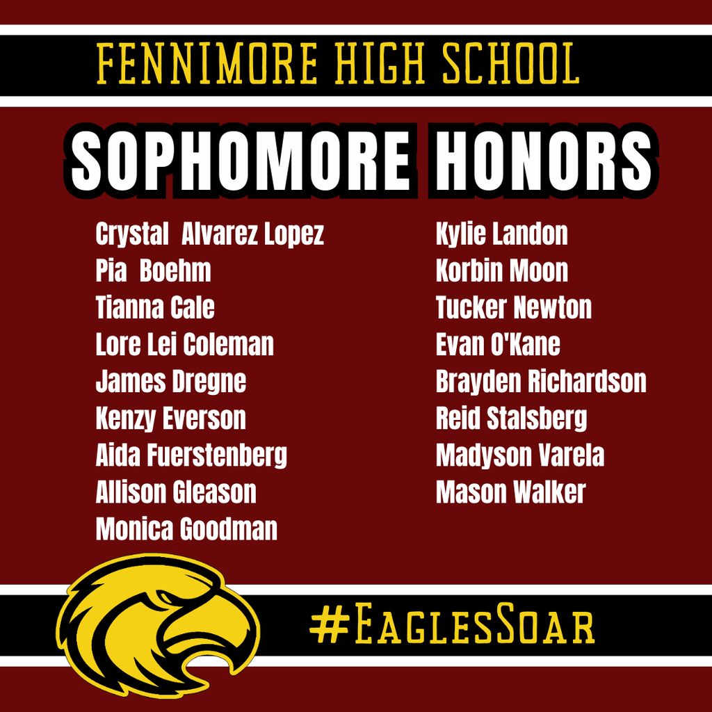 sophomore honors