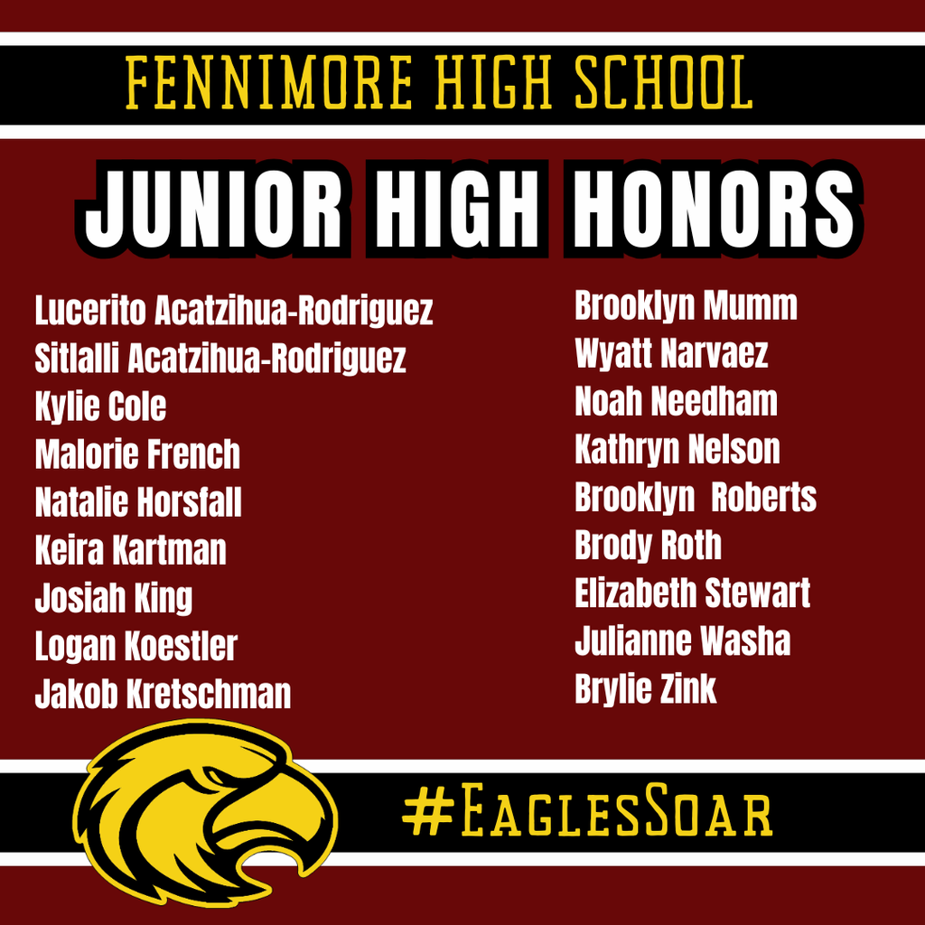 junior high honors