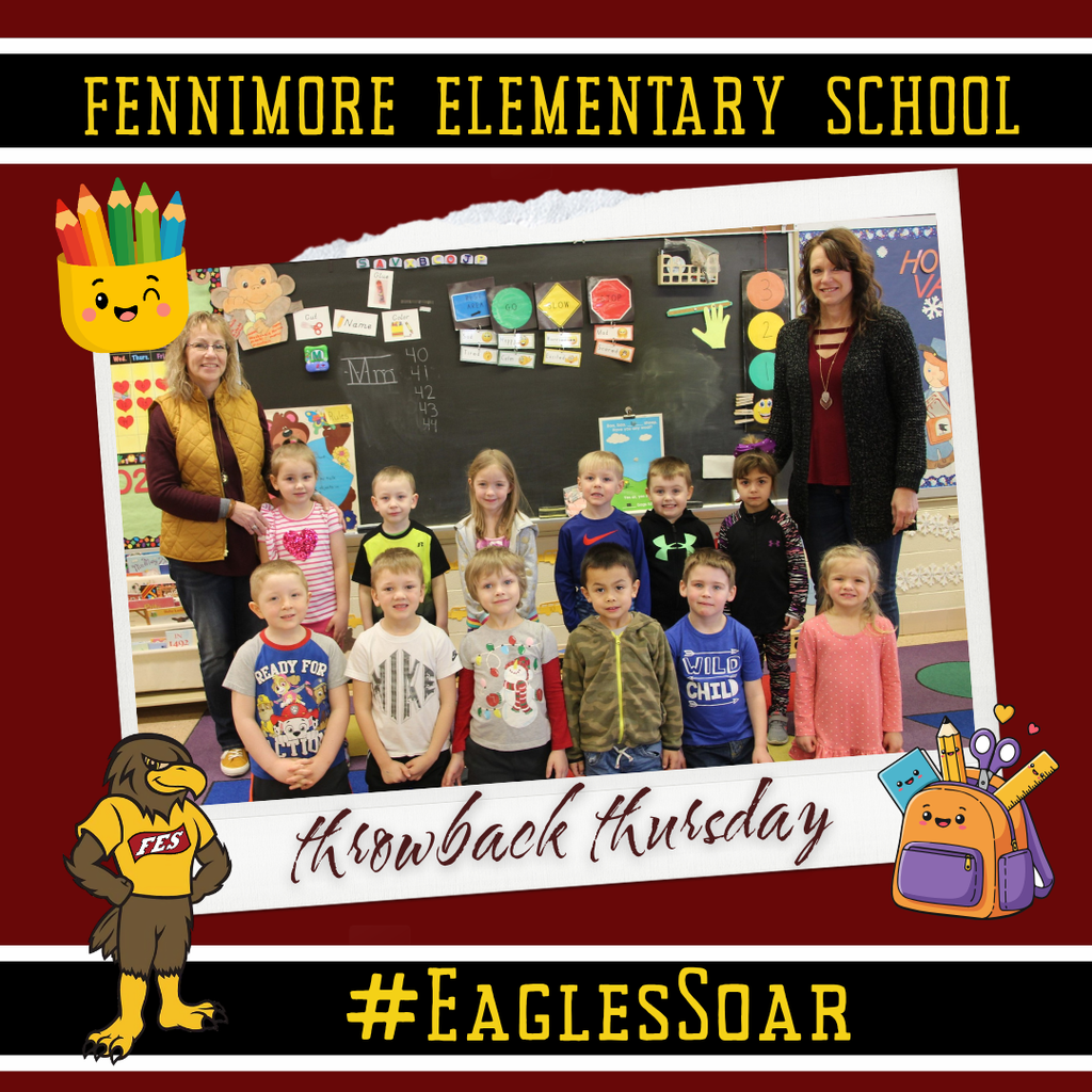 Throwback Thursday picture of this year's 5th graders when they were in 4K 