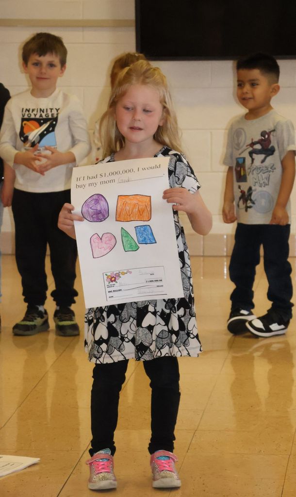 4K students shares what they would they buy their mom if they had 1,000,000