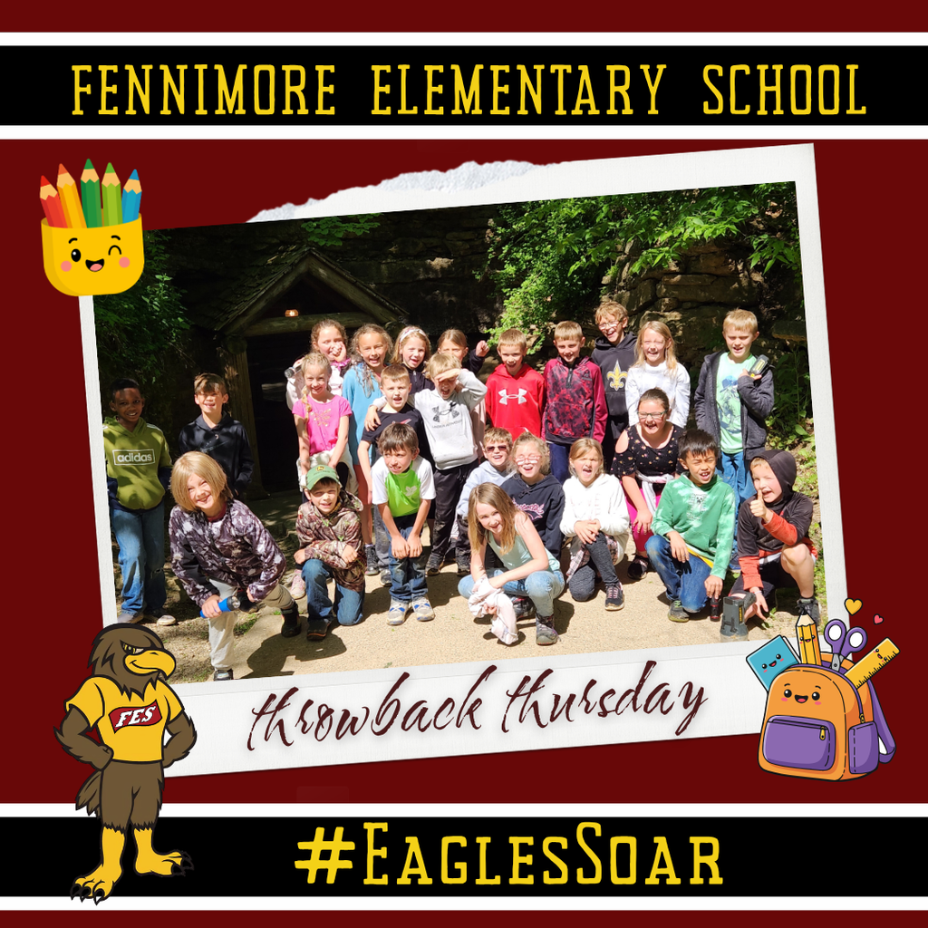 throwback thursday of this year's 5th graders when they were in 2nd grade