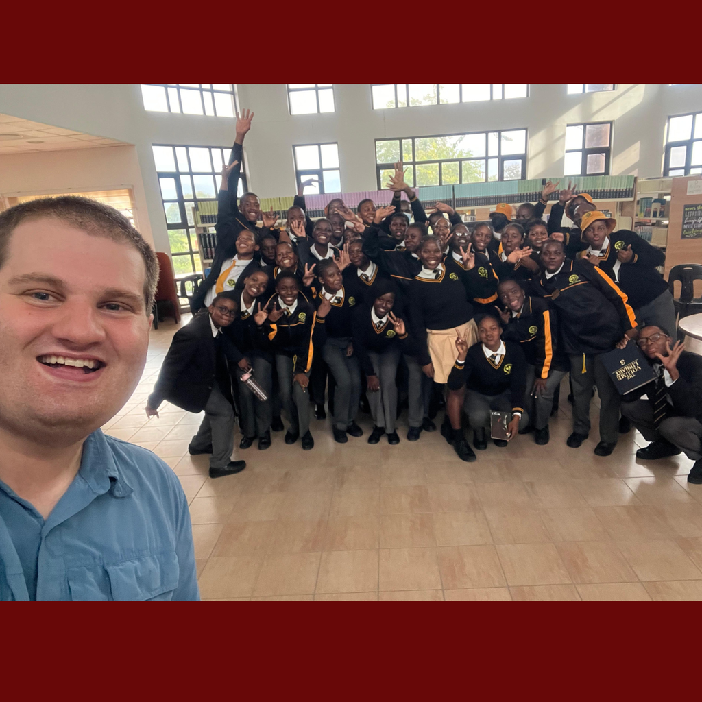 adam with students