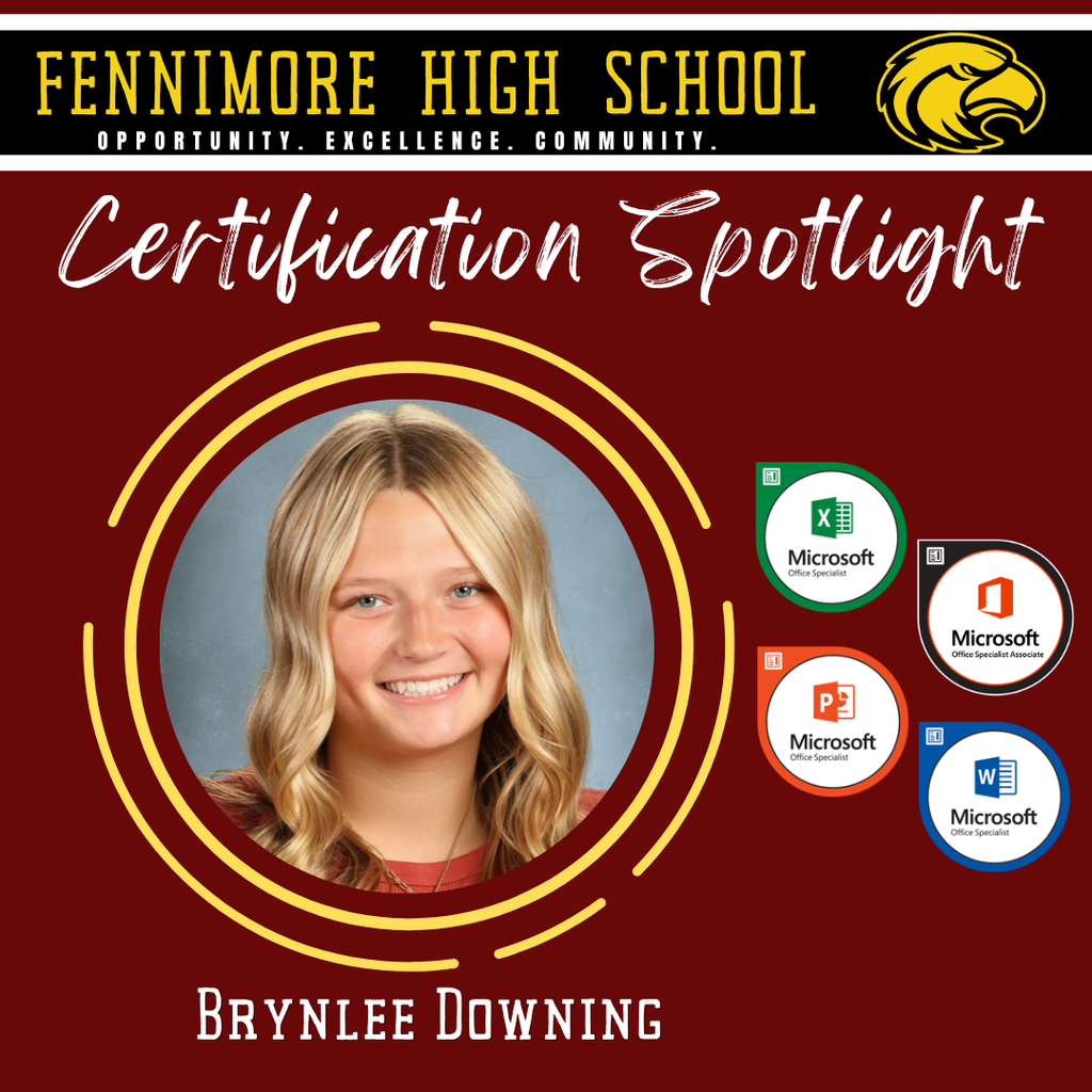 Earns Certifications