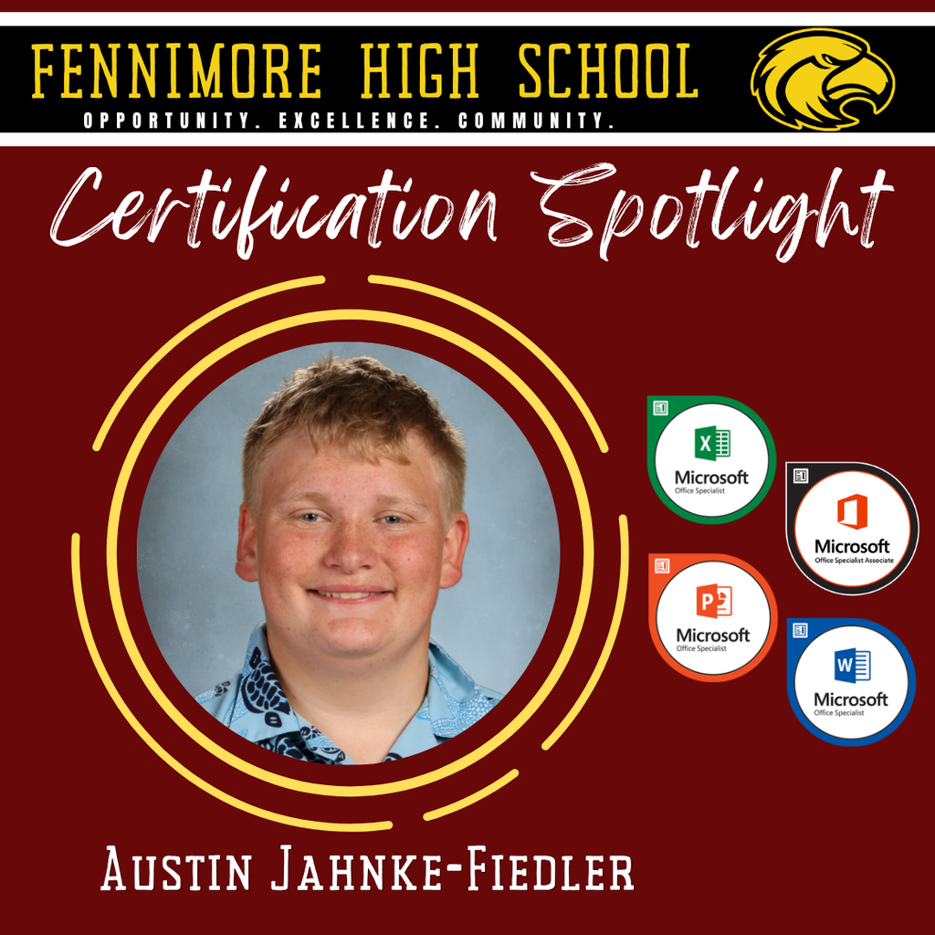 Earns Certifications