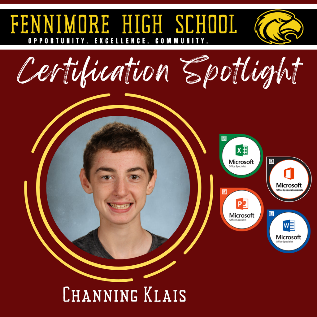 Earns Certifications