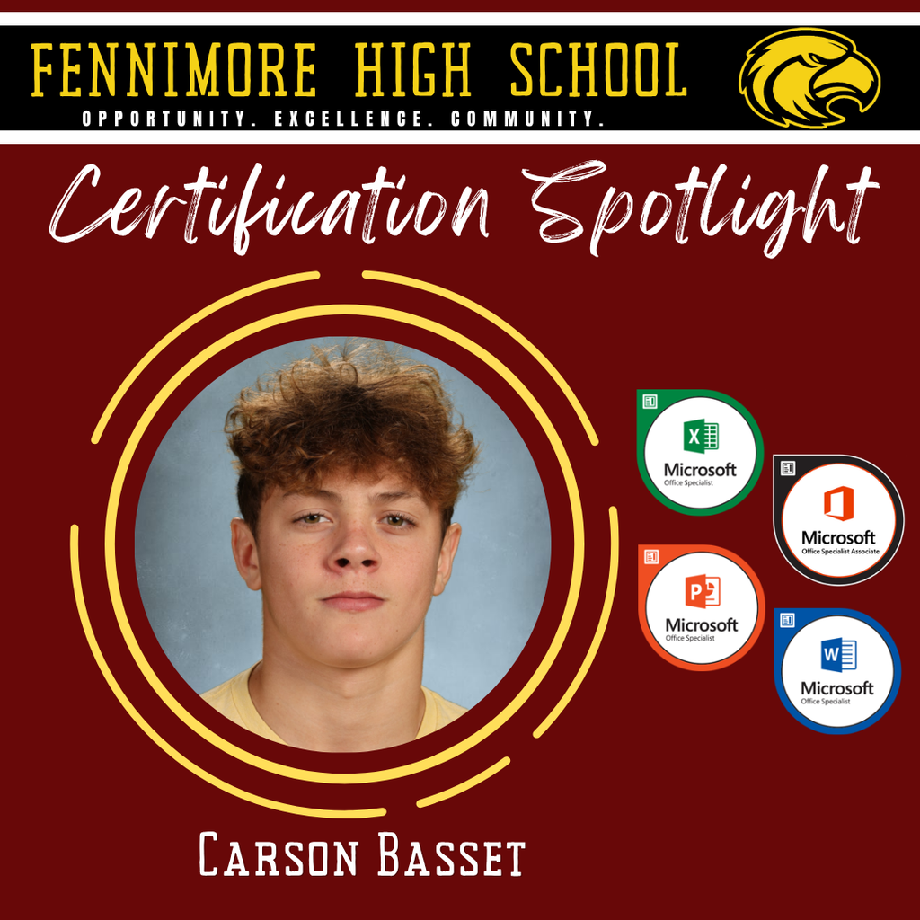 Earns Certifications