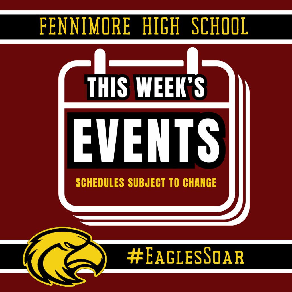 this week's events