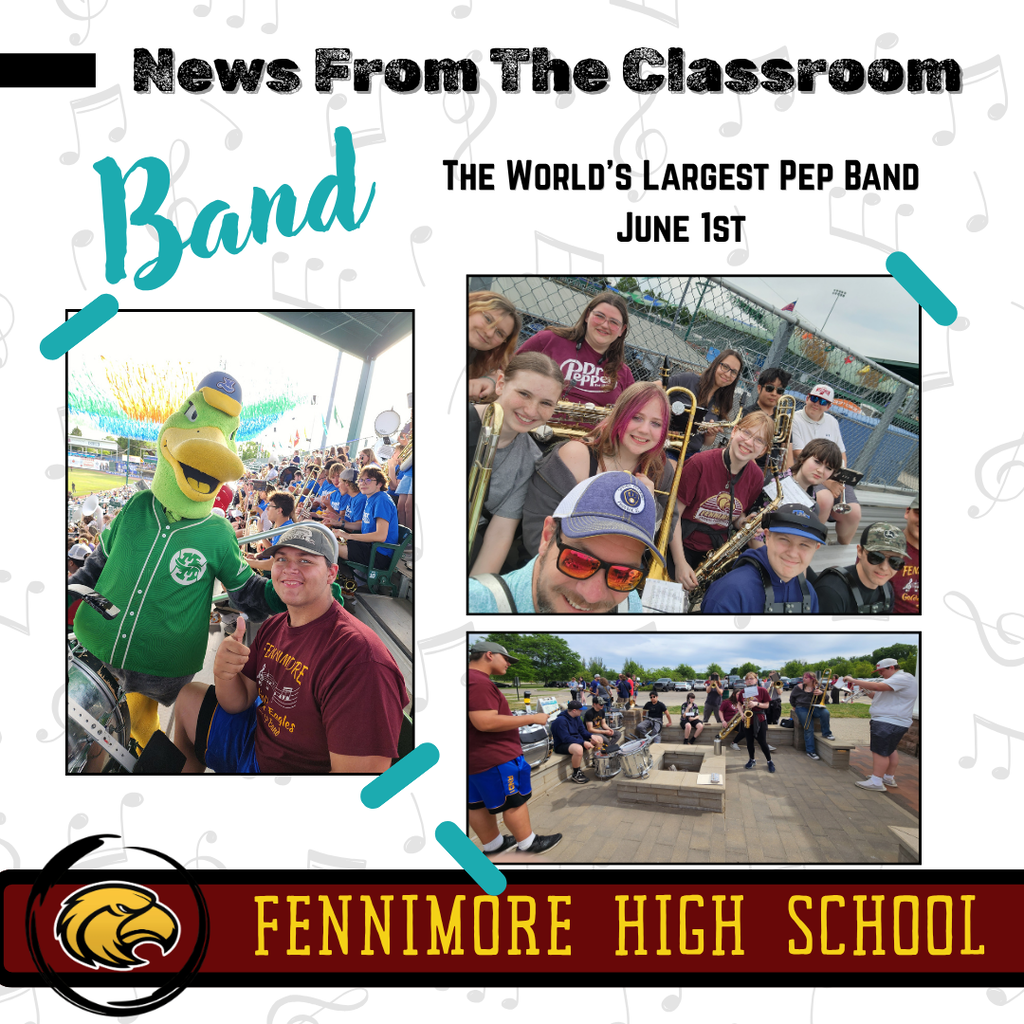 FHS Attended the World's Largest Pep Band
