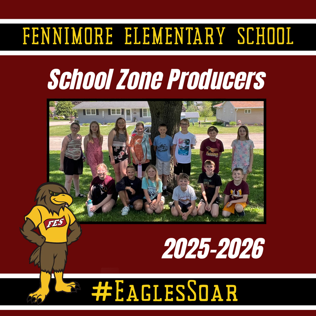 a picture of the School Zone producers in the park at their pizza party day