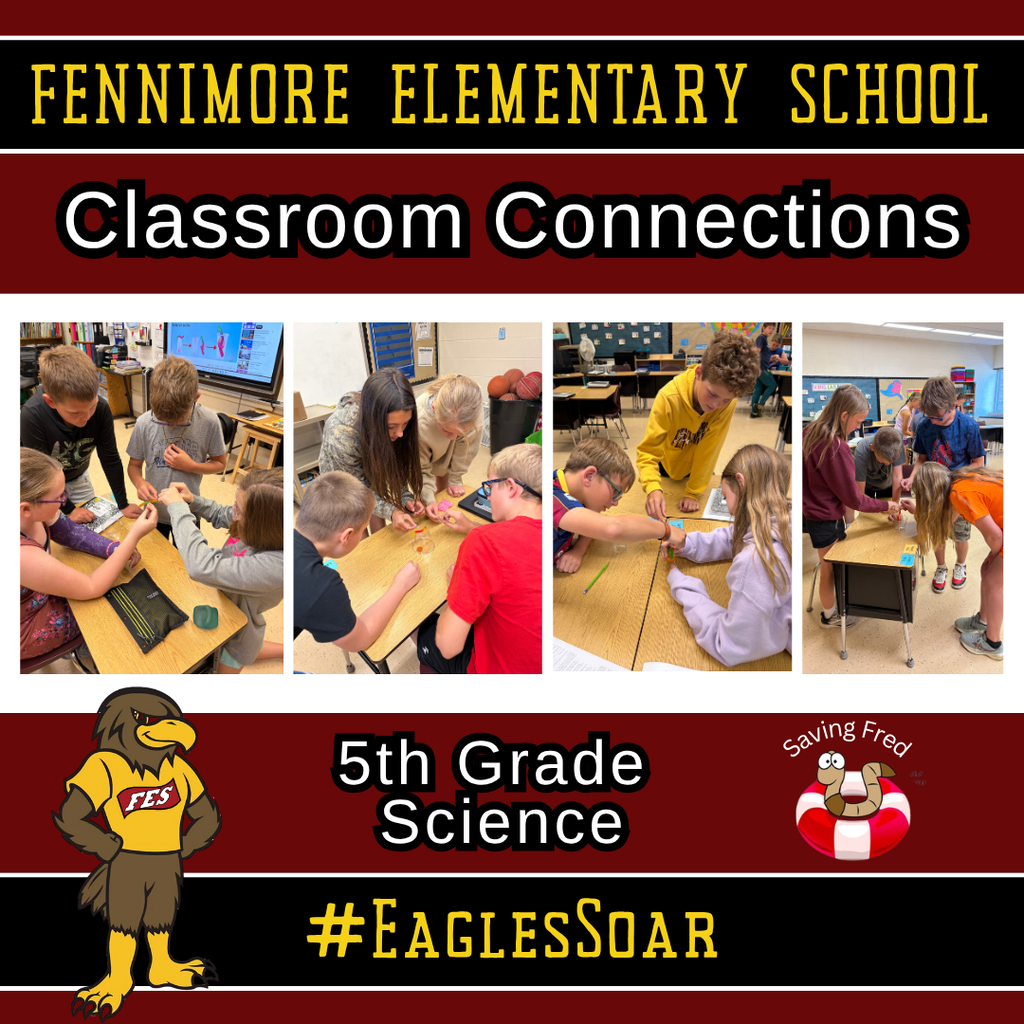 5th grade science - student do a STEM challenge - SAVE Fred