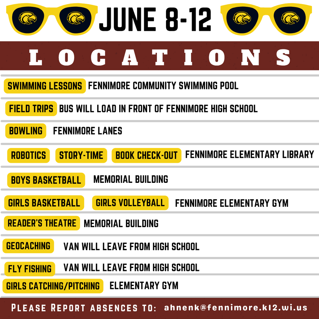 locations