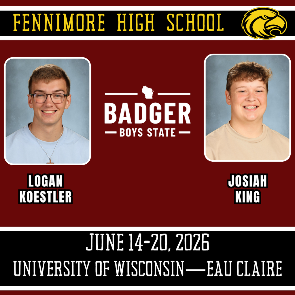 Logan and Josiah attend Badger Boys State this week