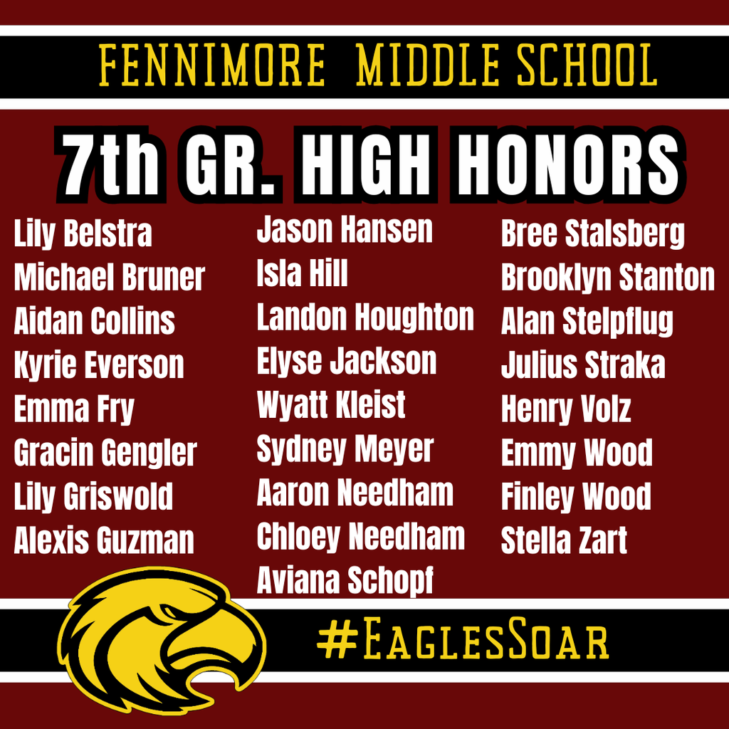 7th grade high honors
