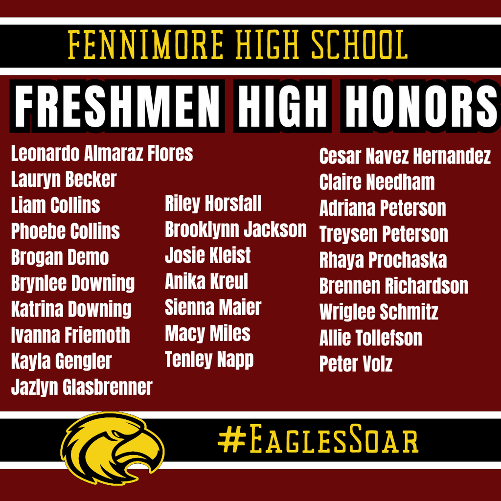 freshmen high honors
