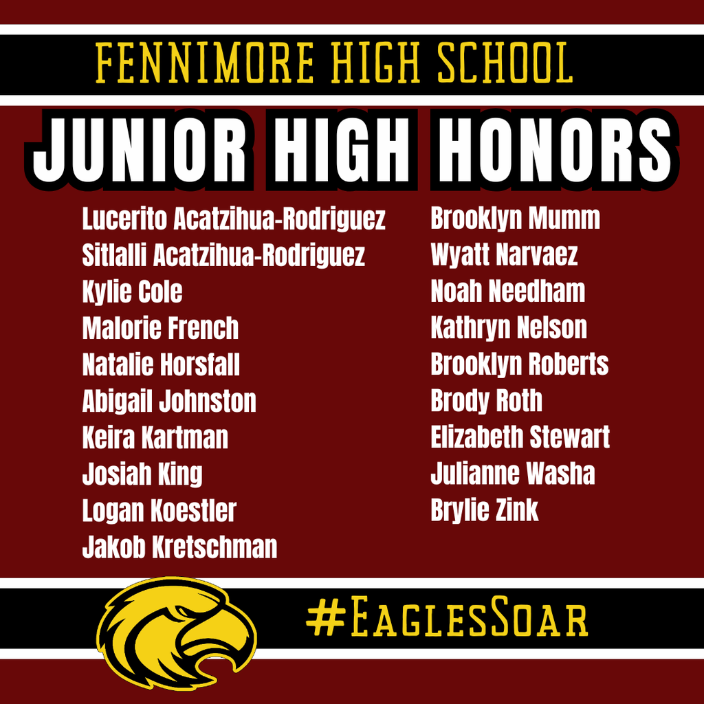 junior high honors