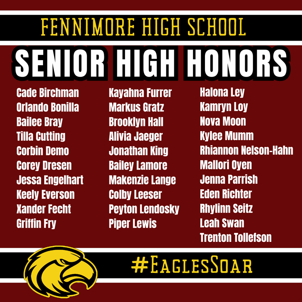 senior high honors