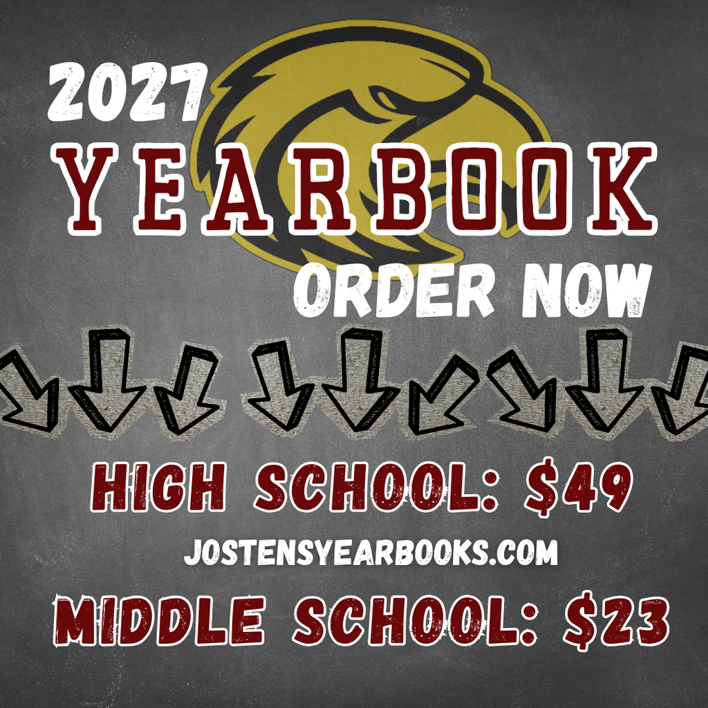 2027 Yearbook Order Now