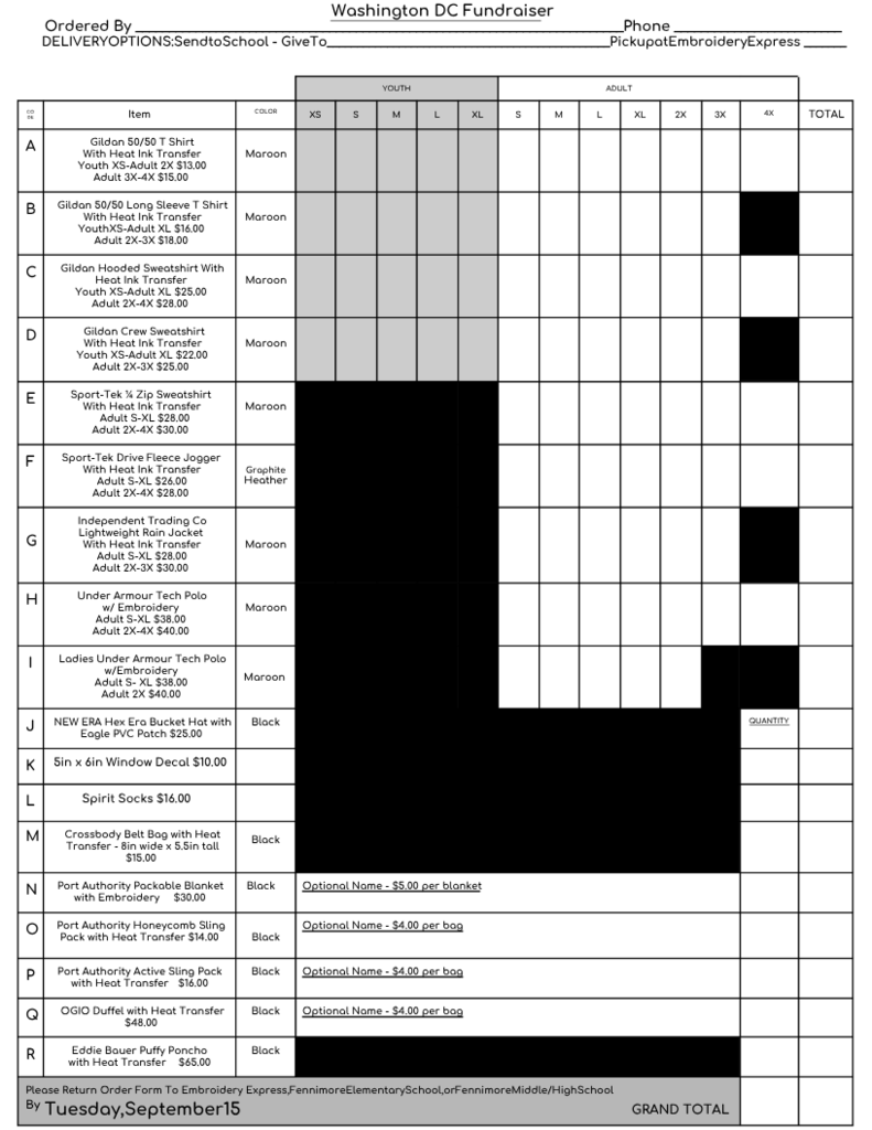 Order Form