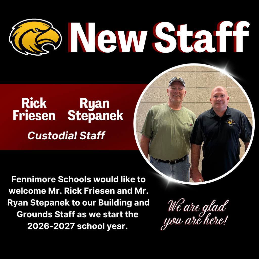 New custodial staff